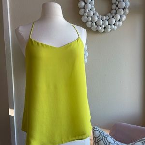 Ann Taylor Loft • Neon Yellow Tank
